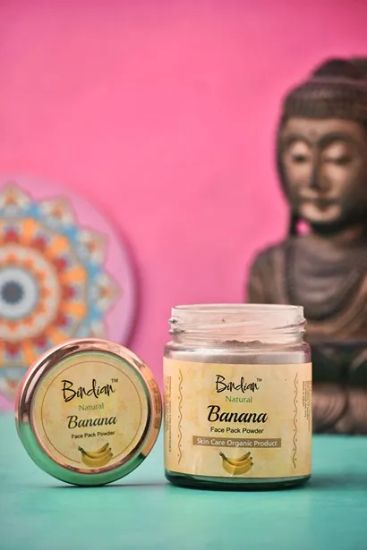 100% Pure & Natural Banana Powder for Face & Skin (100 Grams)